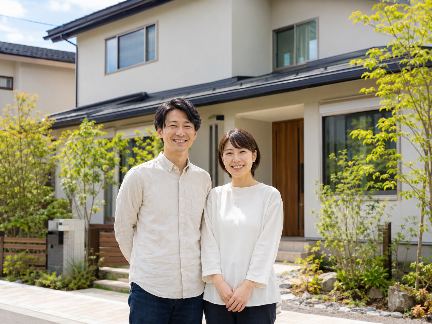 マイホームを購入されたご夫婦