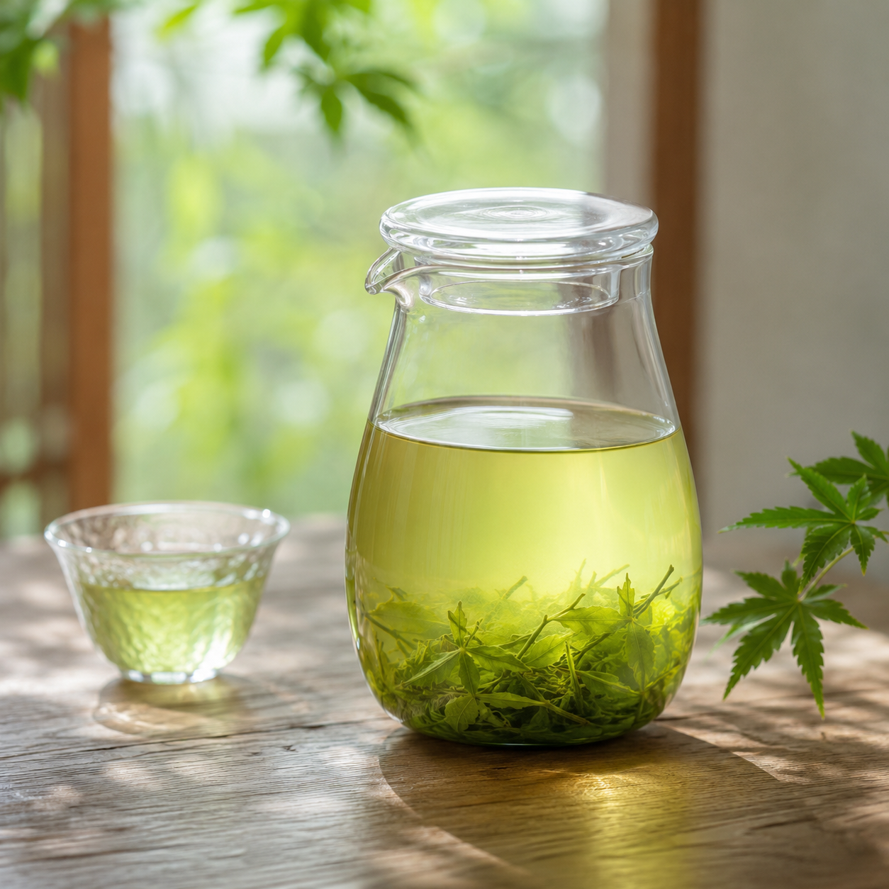 水出し茶ポット（耐熱ガラス）